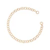 DODO PULSERA CADENA FINA ORO ROSA