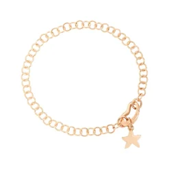 DODO PULSERA CADENA FINA ORO ROSA