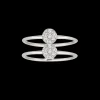 GOLD & ROSES ANILLO B.T.S. DOUBLE ÎLE
