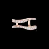 GOLD & ROSES ANILLO SASA 2 RAILS