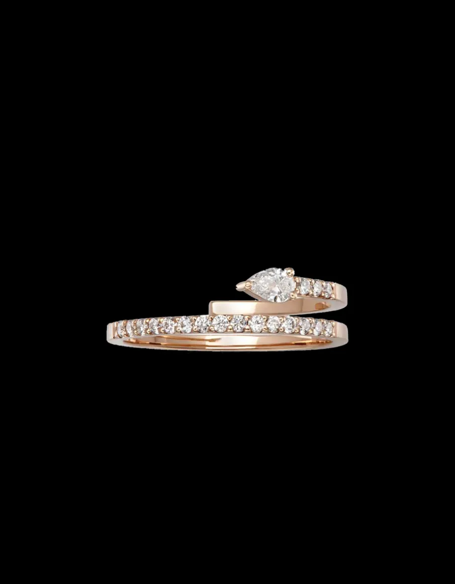 GOLD & ROSES ANILLO SATELITE DE SAUDADE