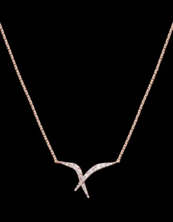 GOLD & ROSES COLLAR JARDIN DE AIRE DIAMANTES