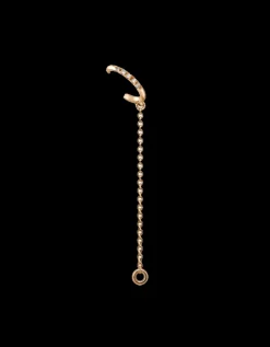 GOLD & ROSES PENDIENTE PIERCING LINE