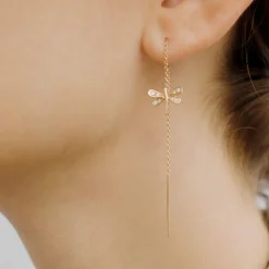 GOLD & ROSES PENDIENTES BALANCE TOMBO