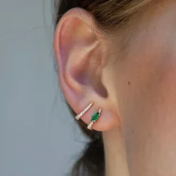 GOLD & ROSES PENDIENTES JARDIN DE AIRE