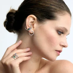 GOLD & ROSES PENDIENTES SASA M