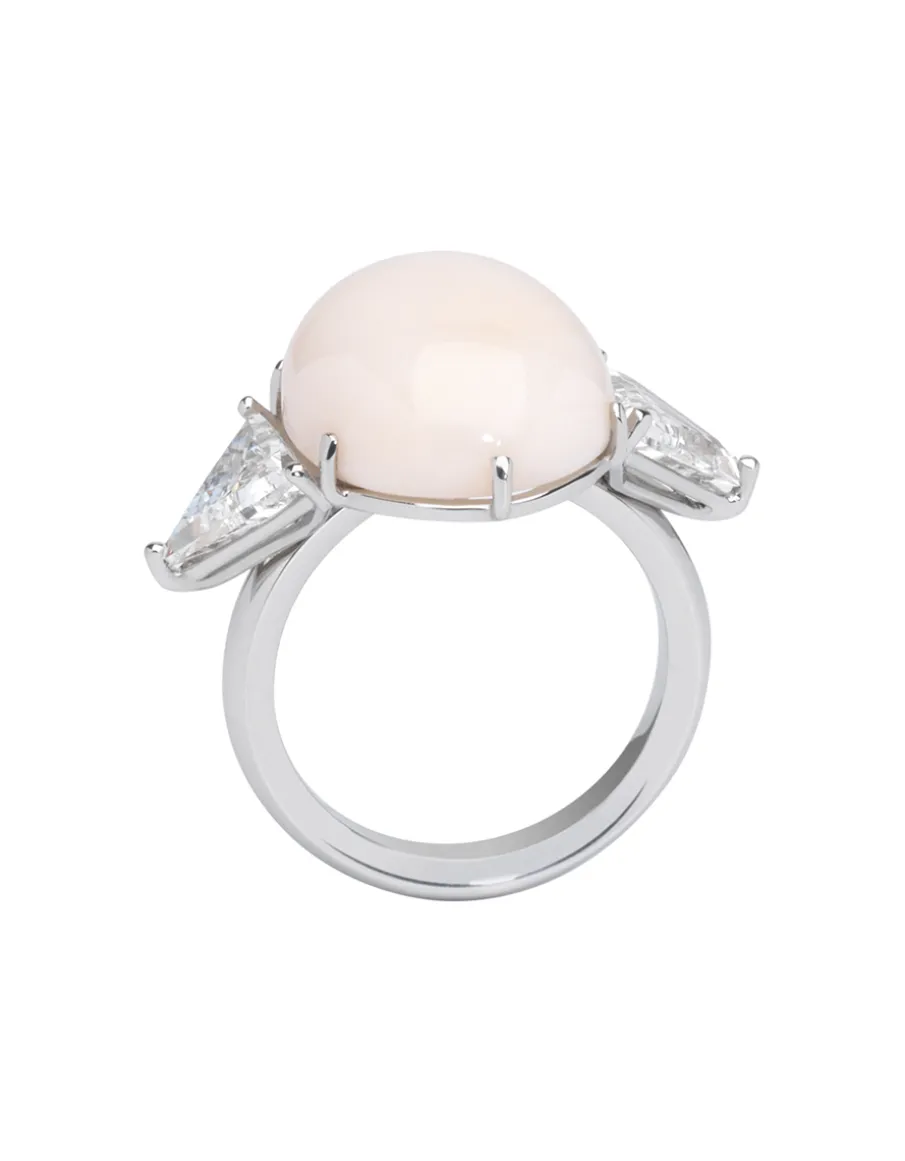 MISUI ANILLO CLEAR PINK