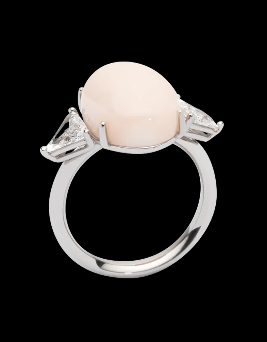 MISUI ANILLO CLEAR PINK