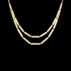 MISUI COLLAR VIA DOBLE 45CM