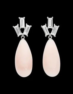 MISUI PENDIENTES CLEAR PINK